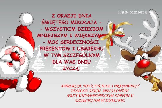 Życzenia - Mikołajki
